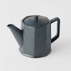 Black Octagonal Teapot