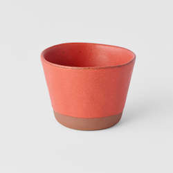 Coral Pink Teacup