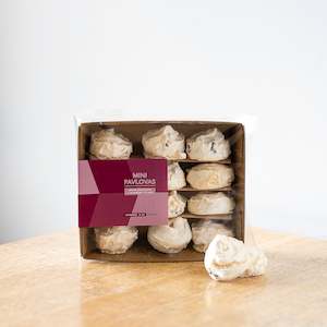 White Chocolate & Cranberry Mini Pavlovas 12 pack