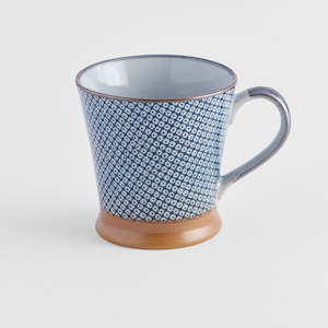 Indigo Shibori Coffee Mug