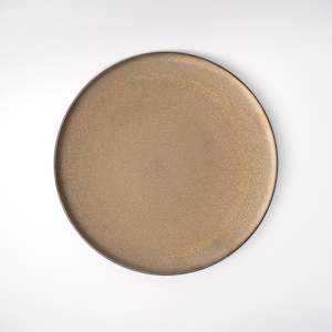 Burnished Gold Platter