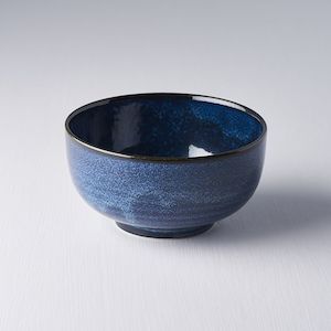 Indigo Blue U Shaped Bowl