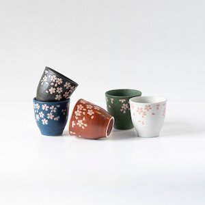 Assorted Cherry Blossom Cup Set