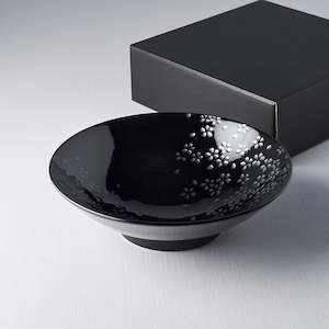 Black Sakura Bowl Set