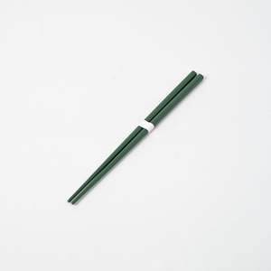 Deep Green & White Chopsticks