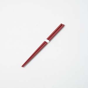 Dark Red & White Chopsticks