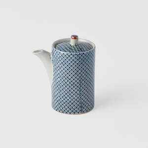 Kitchenware: Indigo Shibori Soy Pot