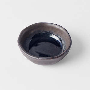 Gloss Black Round Sauce Dish