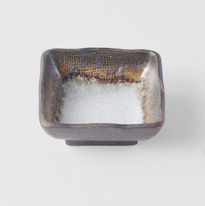 Akane Grey Square Sauce Dish