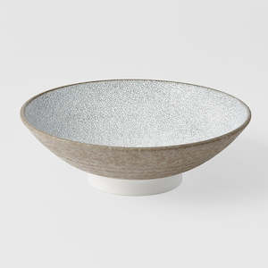 Crazed Grey Ramen Bowl