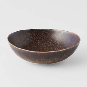 Mocha Medium Oval Bowl