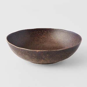 Mocha Large Oval Bowl