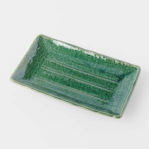 Kitchenware: Oribe Green Sushi Plate