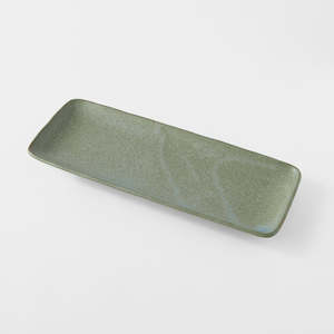 Kitchenware: Green Fade Sashimi Plate