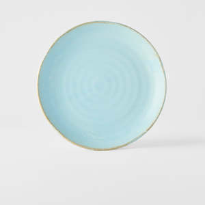 Soda Blue Uneven Plate