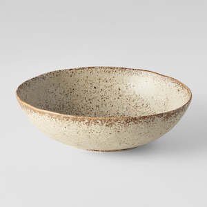 Sand Fade Medium Oval Bowl