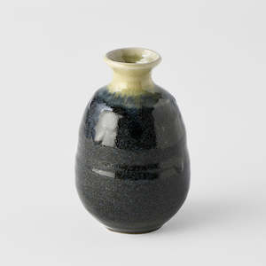 Dark Blue with Green Top Sake Jug