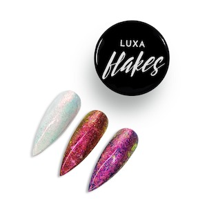 Manicure: Luxapolish Opal Fire Flakes