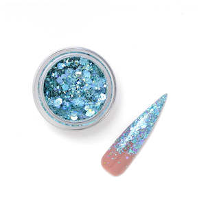 Manicure: Luxa Pixie Party Glitz #9