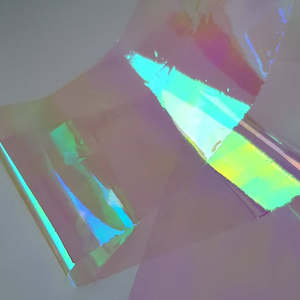 Holographic Glass Film - Blue/Green