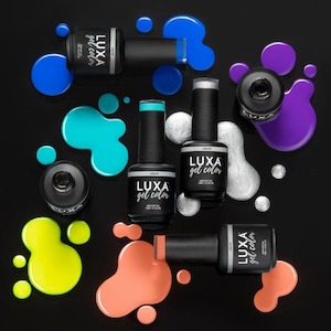 Luxapolish Underground Lights Collection - 6pcs *With painted swatch sticks