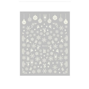 Christmas Stickers - White (2)