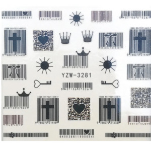 Products: Barcode Nail Decals