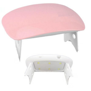 Products: 6W Mini UV/LED Nail Lamp - Pink