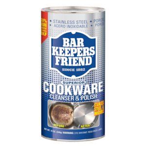 Bar Keepers Friend Cookware Cleanser and Polish 340g