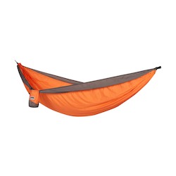 Sunburnt Orange  Recycled Hammock with Straps