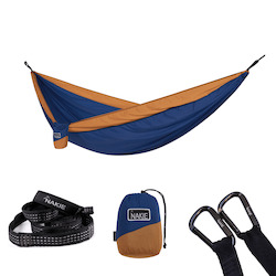 River Blue - Recycled Hammock with Straps