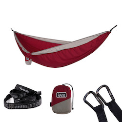 Merlot Red - Recycled Hammock with Straps