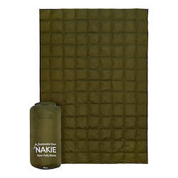 Olive Green - Sustainable Down Puffy Blanket