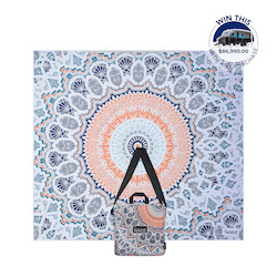 Bed: XL Sound of Summer - Recycled Sand Free Beach Towel Double