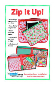 Haberdashery: By Annie Pattern Zip It Up Mysite