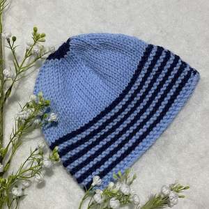 Assorted merino baby beanies and hats