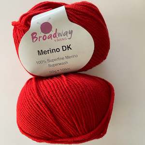 Broadway Merino DK - Red