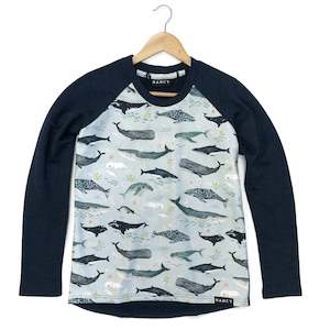 Clothing: Whales Mid Layer