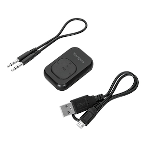 NanoByte Solutions (NZ) Targus ACA973GL wireless audio transmitter 3.5 mm 10 m Black