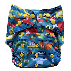 Bear & Moo Stop & Go Cloth Nappy