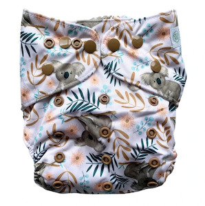 Bear & Moo Koalas Cloth Nappy