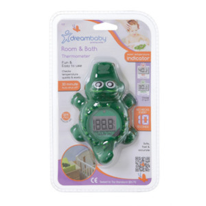 Dreambaby – Crocodile Bath & Room Thermometer