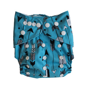 Bear & Moo Arrows Cloth Nappy