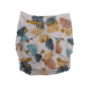 Bear & Moo Fern Cloth Nappy