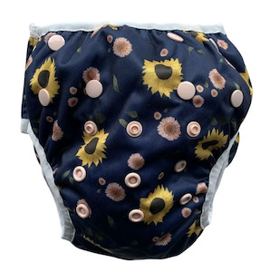 Bear & Moo Sunflowers Swim Nappy