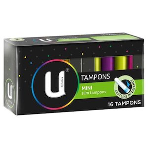 U By Kotex Slim Mini Tampons