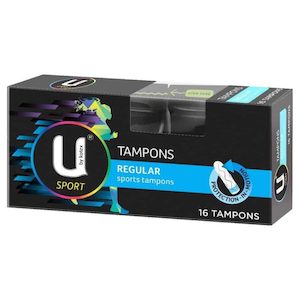 U By Kotex Sport Tampons Regular 16pk