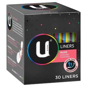 U By Kotex Nude Liners Everyday Freshness 30pk