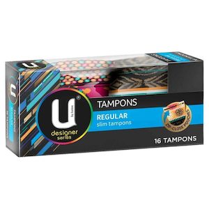 U By Kotex Designer Tampons Regular 16s