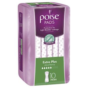 Poise Pads Extra Plus 10s